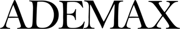 ademax logo musta